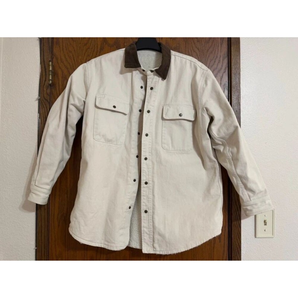 Brandy Melville J.Galt Sherpa Long Jacket Button-Up Small